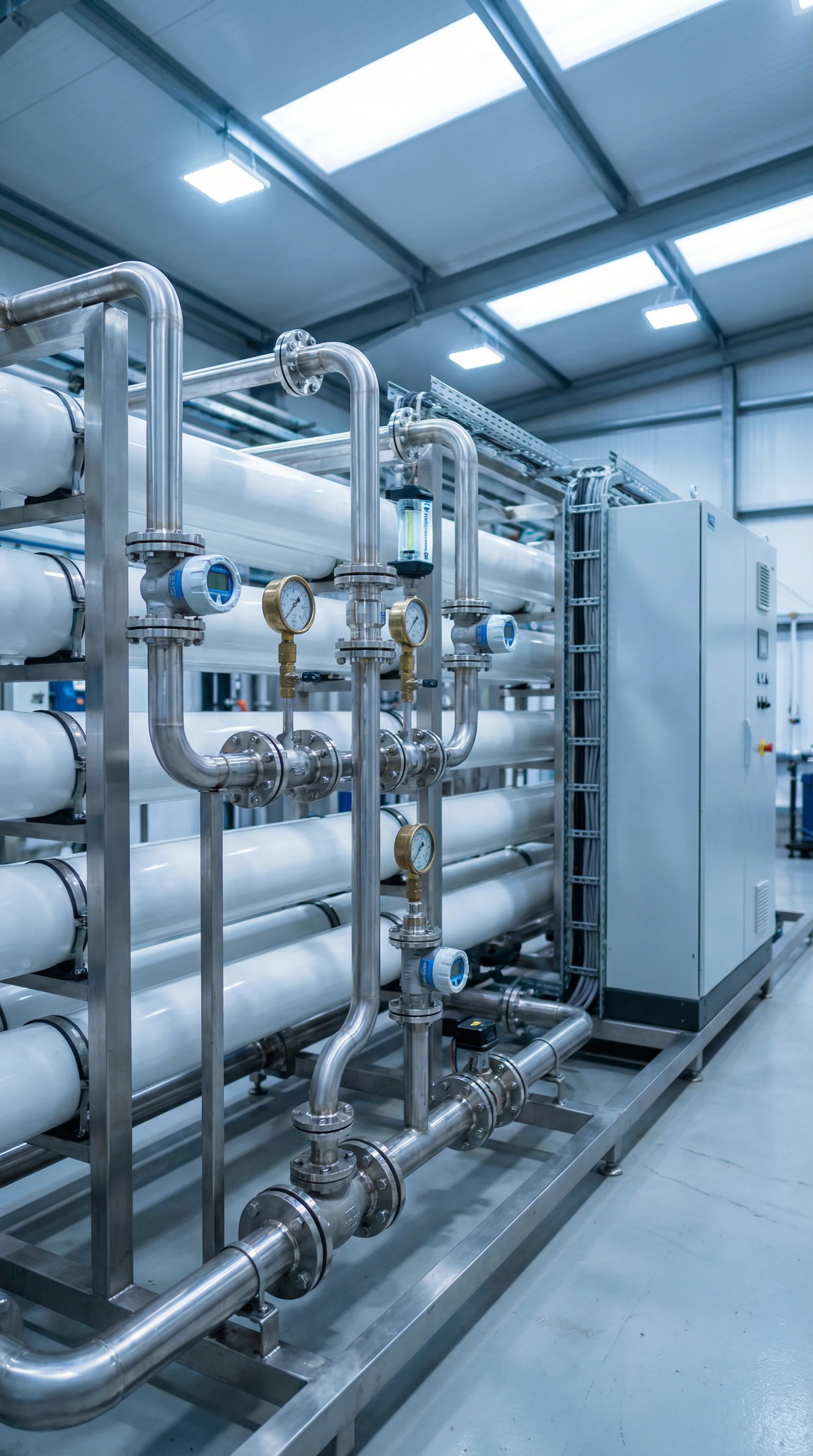 Water treatment for CHP plant