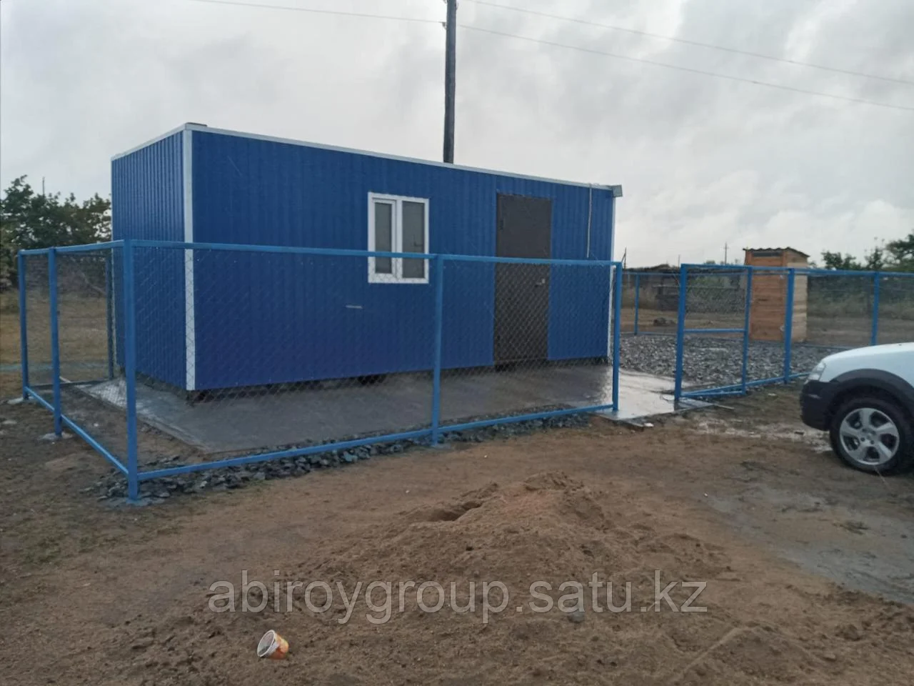 КОНТЕЙНЕРНЫЙ БЛОК МОДУЛЬ ОЧИСТКИ ВОДЫ.  